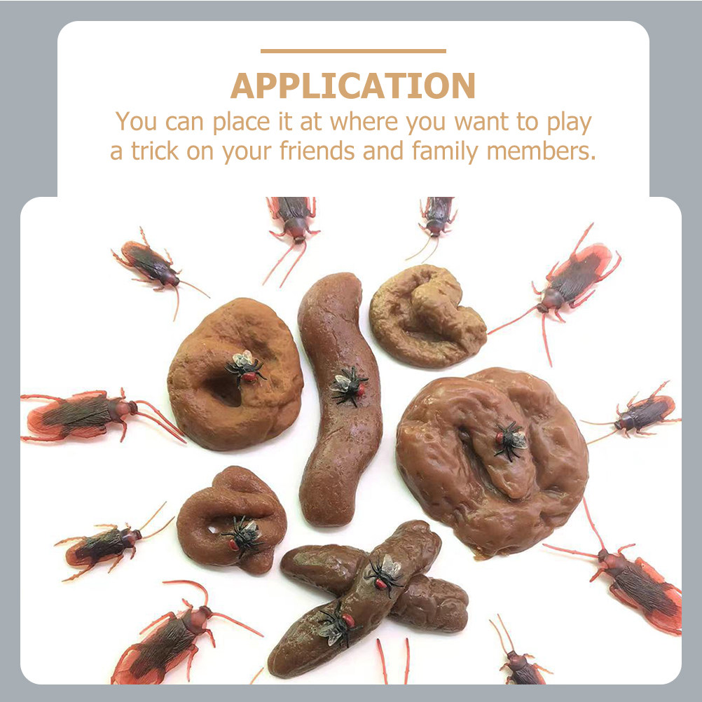 24個入り、リアルな質感のフェイクうんちおもちゃ – 大人や - Fake Poop Gag Gift のレビューと価格