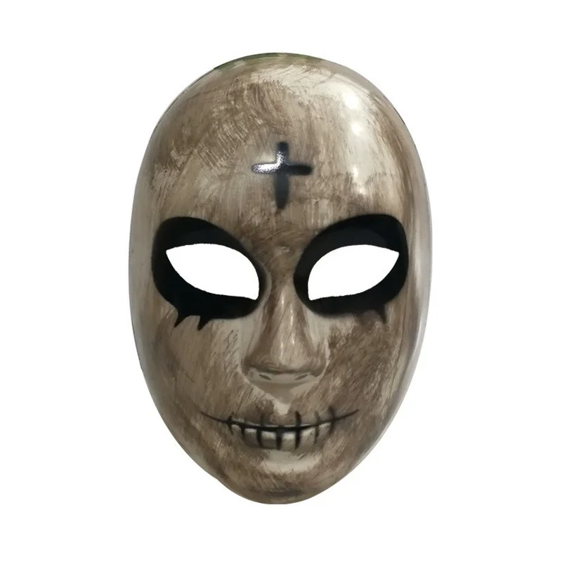 人間除去計画マスク 悪のスマイリー出血マスク 男女キスミーマ - Led Purge Mask Halloween のレビューと価格