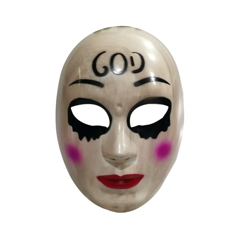 人間除去計画マスク 悪のスマイリー出血マスク 男女キスミーマ - Led Purge Mask Halloween のレビューと価格