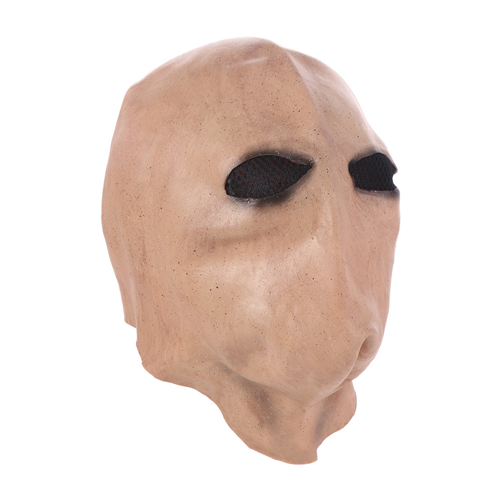 顔のない男のハロウィーン用スレンダーマンマスク。リアルなエイ - Latex Alien Mask Realistic のレビューと価格