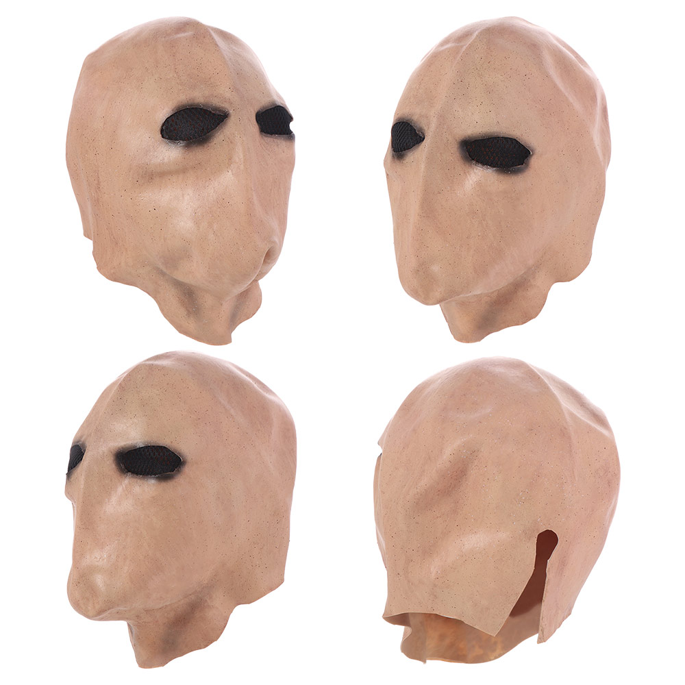 顔のない男のハロウィーン用スレンダーマンマスク。リアルなエイ - Latex Alien Mask Realistic のレビューと価格