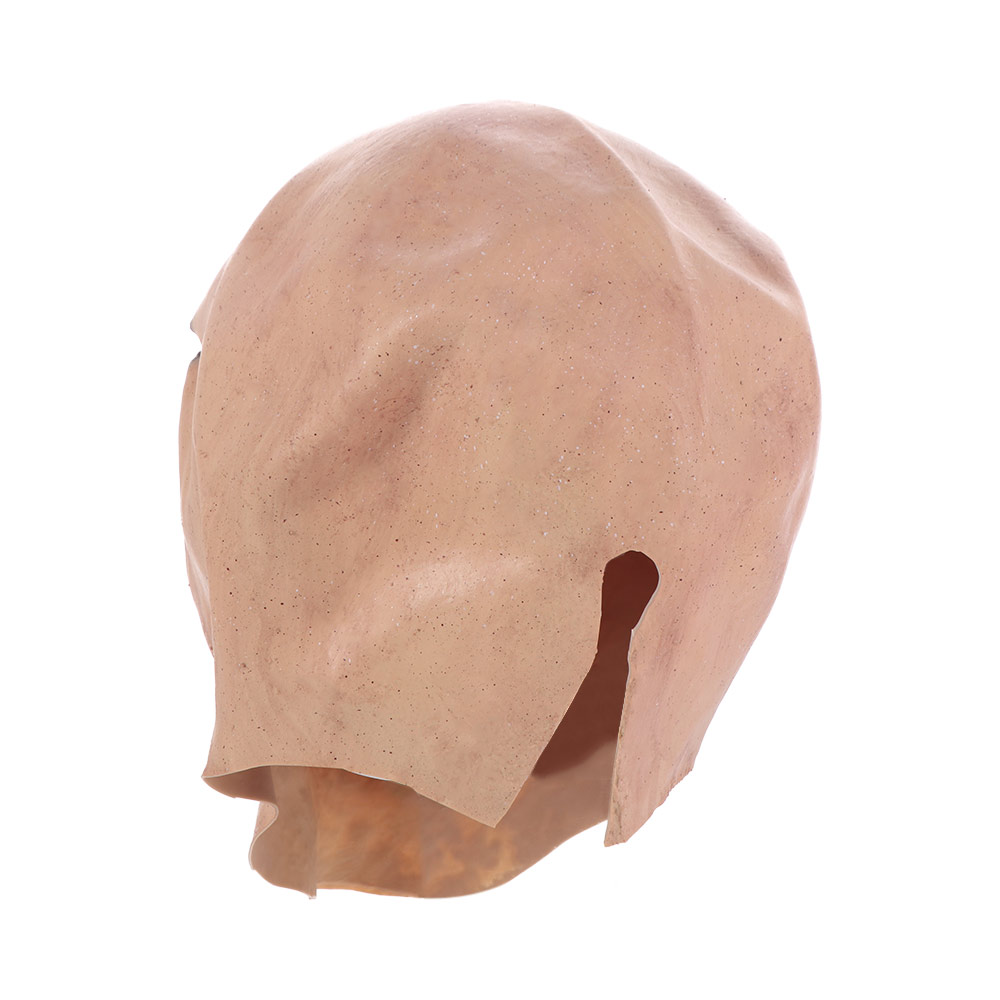 顔のない男のハロウィーン用スレンダーマンマスク。リアルなエイ - Latex Alien Mask Realistic のレビューと価格