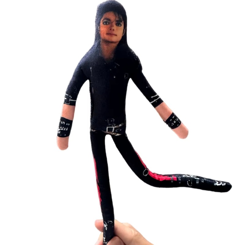 1～6個入り マイケル・ジャクソンの関節可動式ぬいぐるみ。コ - Novelty Gifts のレビューと価格