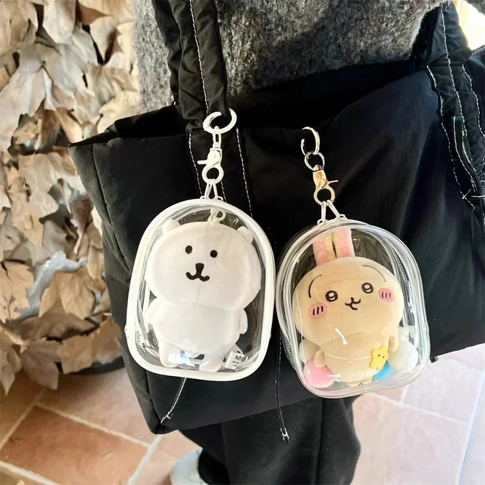 新しい携帯用透明ファスナー付き収納バッグ、キーホルダー、漫画 - Novelty Gifts のレビューと価格