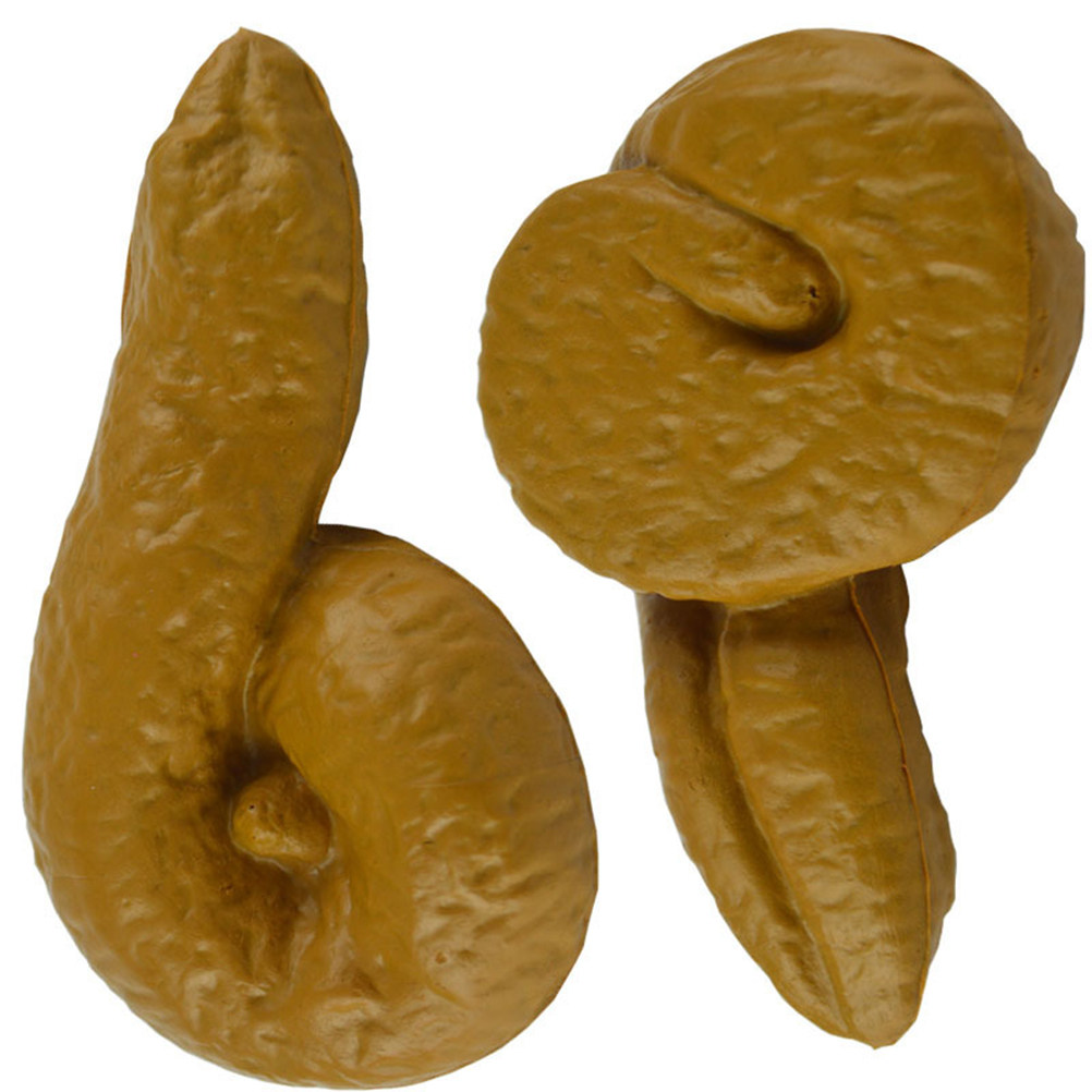 リアルな質感の偽のうんち。柔らかく、柔軟性があり、握って遊べ - Fake Poop Gag Gift のレビューと価格