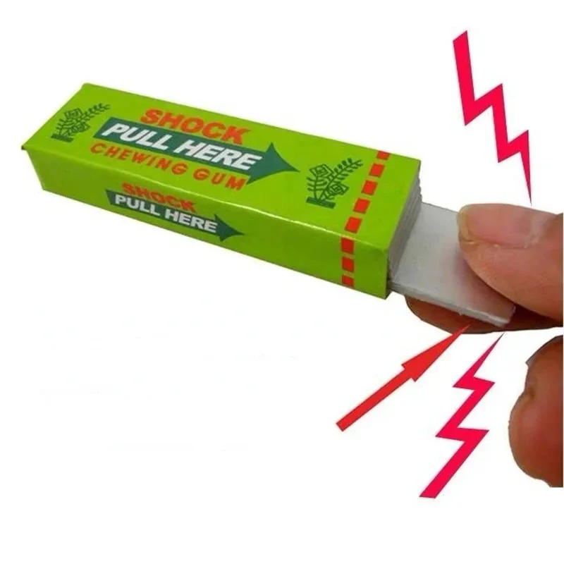 電気ショックおもしろグミ、引っ張ると頭がショック！おもちゃ、 - Shock Pen Prank Toy のレビューと価格