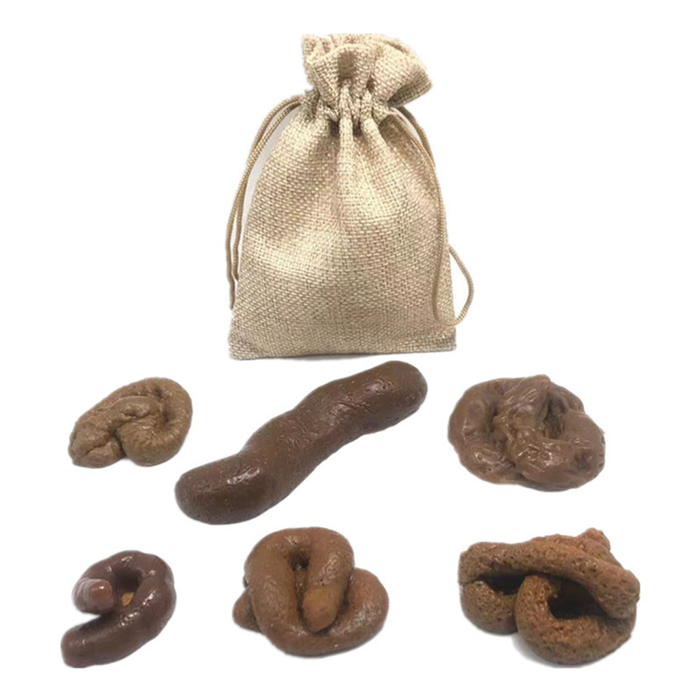 6 個リアルなソフトフェイク犬うんちいたずらギャグジョークパ - Fake Poop Gag Gift のレビューと価格