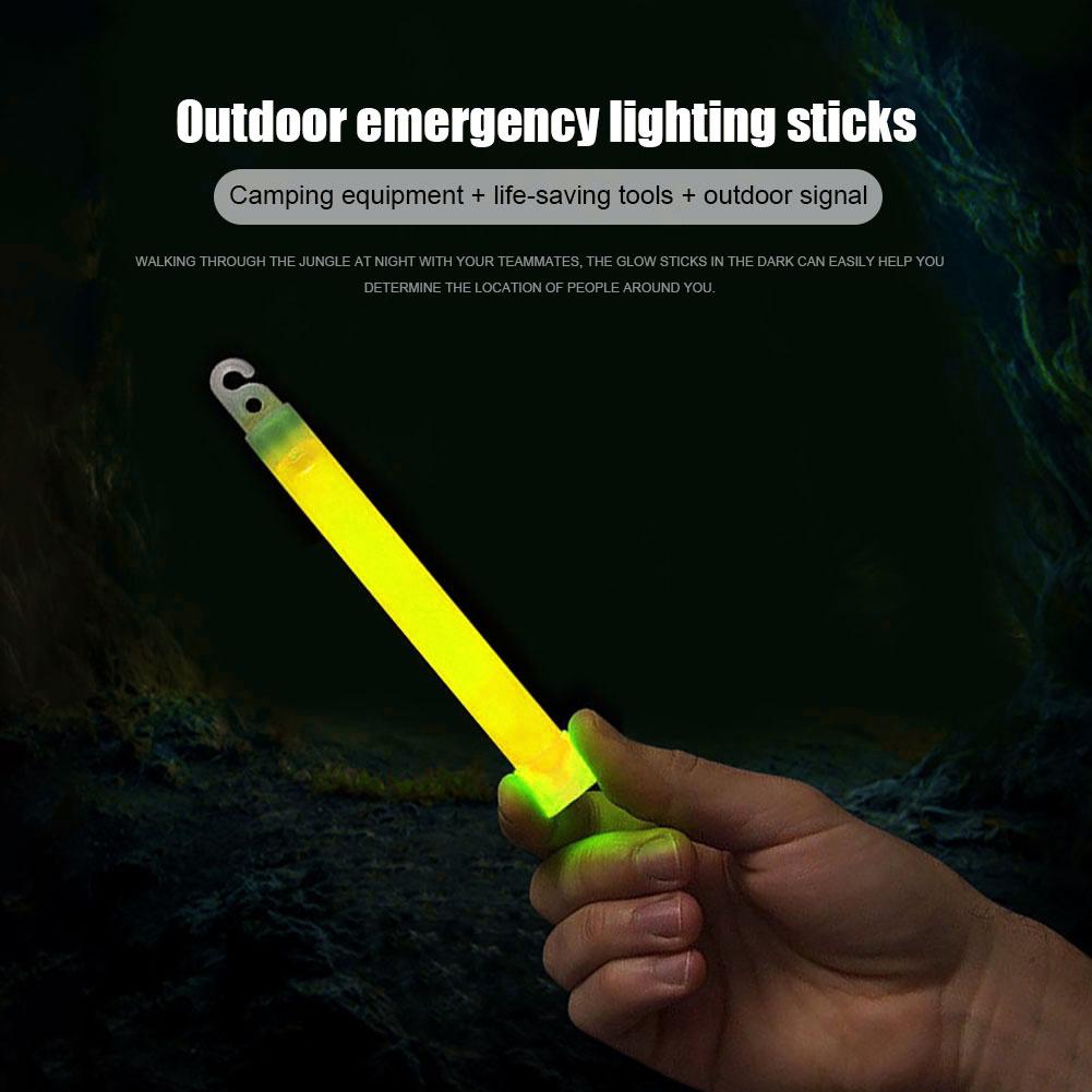 軍用グレードの発光棒。フック付きで、キャンプ、ハイキング、サ - Glow In The Dark Party Glasses のレビューと価格