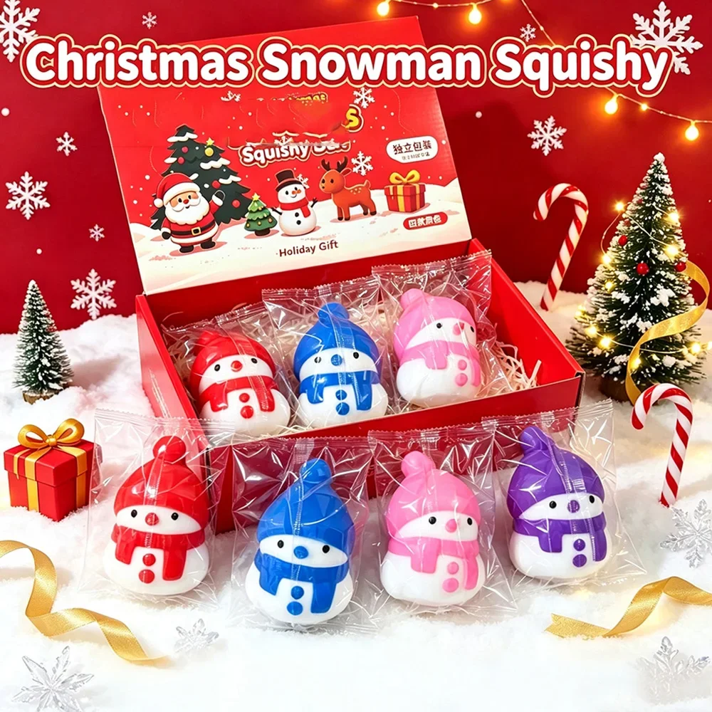 クリスマス スノーマン ストレスボール 指先遊び おもちゃ  - Novelty Gifts のレビューと価格