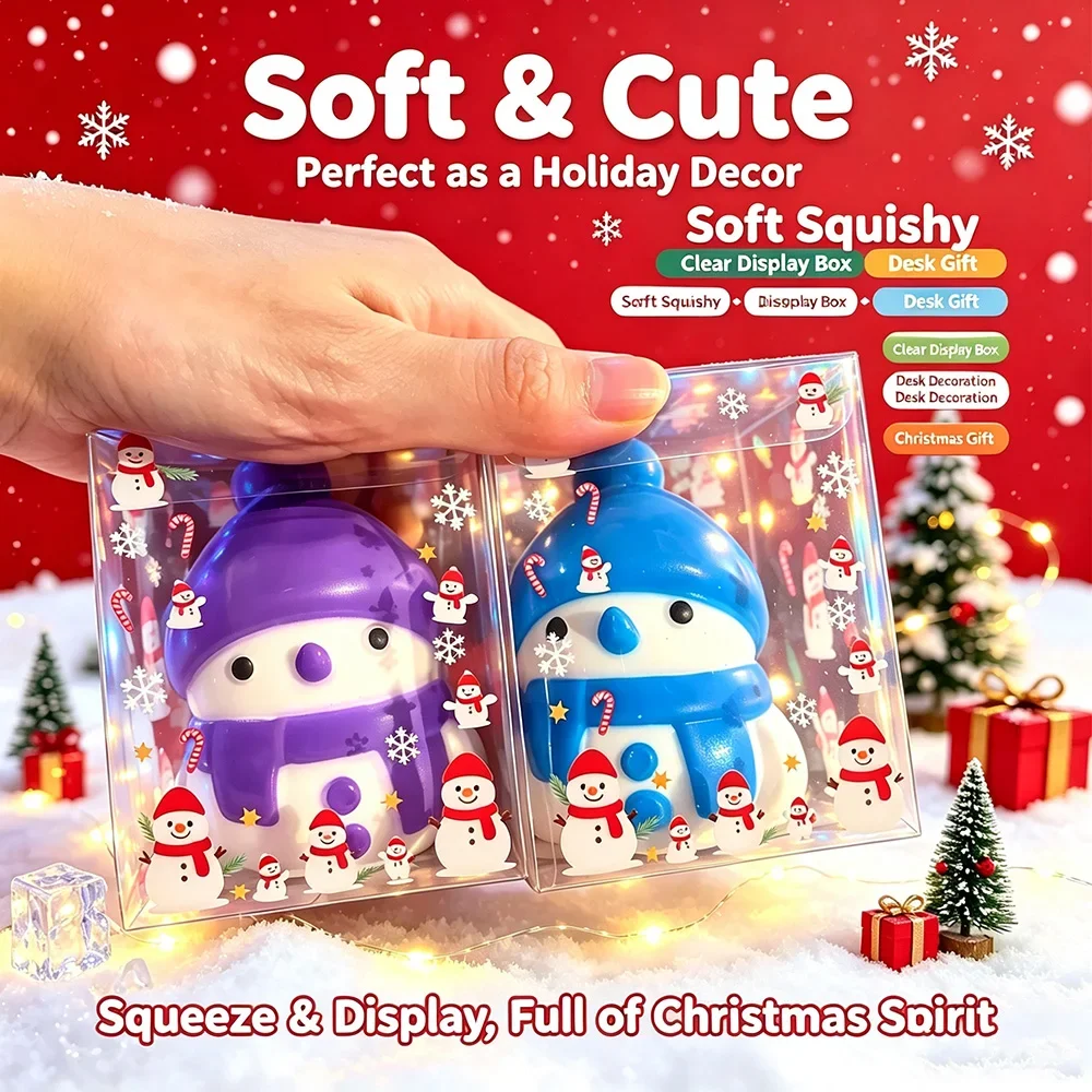 クリスマス スノーマン ストレスボール 指先遊び おもちゃ  - Novelty Gifts のレビューと価格