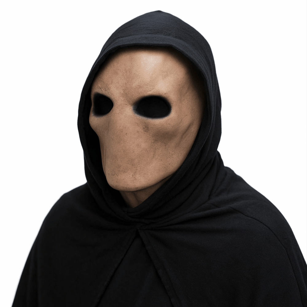 顔のない男 ハロウィン スレンダーマン マスク ドレスアップ - Latex Alien Mask Realistic のレビューと価格