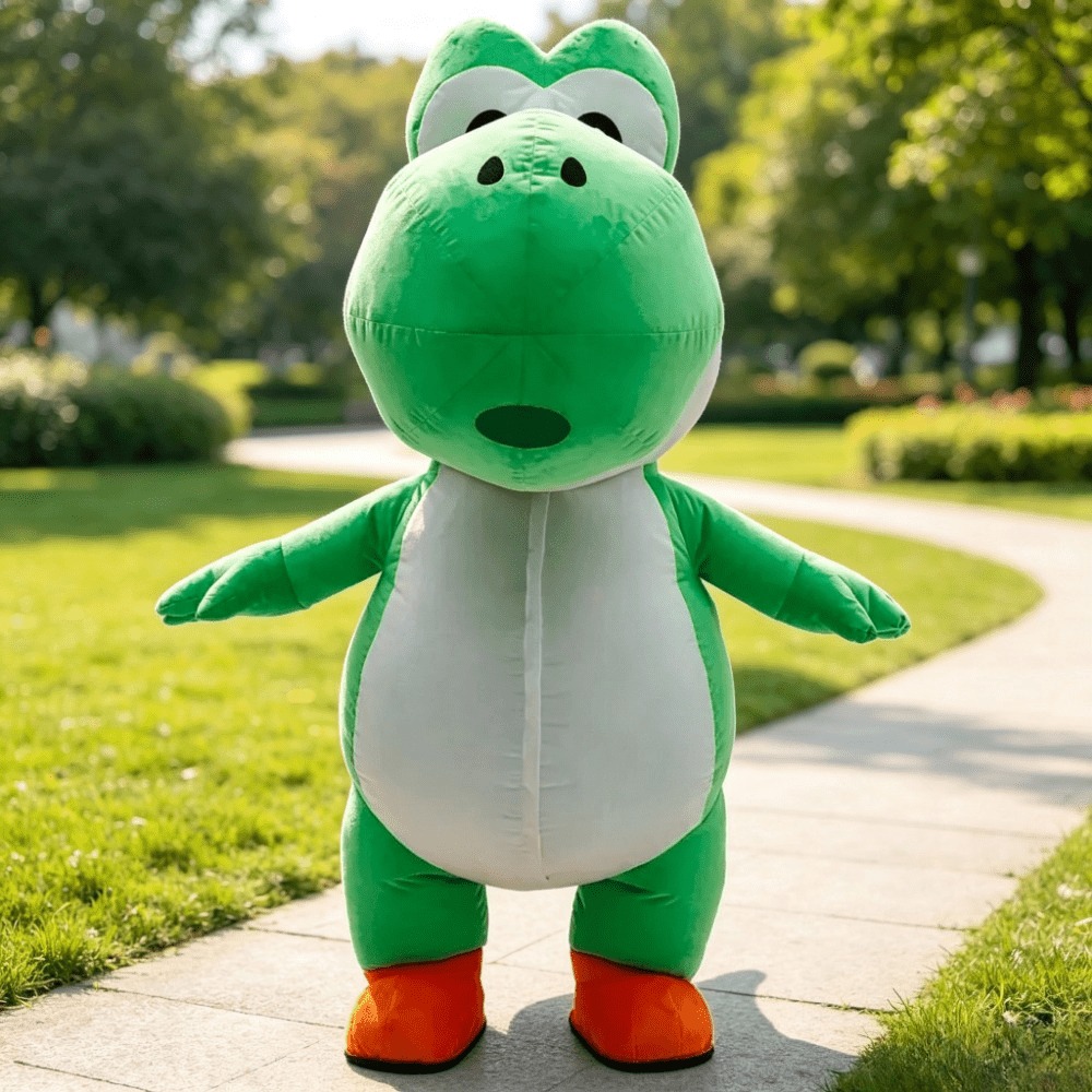 インフレータブル恐竜マスコットコスチューム クリスマス 大人 - Inflatable Dinosaur Costume Adult のレビューと価格